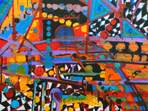 Original art for sale at UGallery.com | Many Worlds Theory  1 by Ava Doran | $1,100 | ink artwork | 20' h x 24' w | thumbnail 1