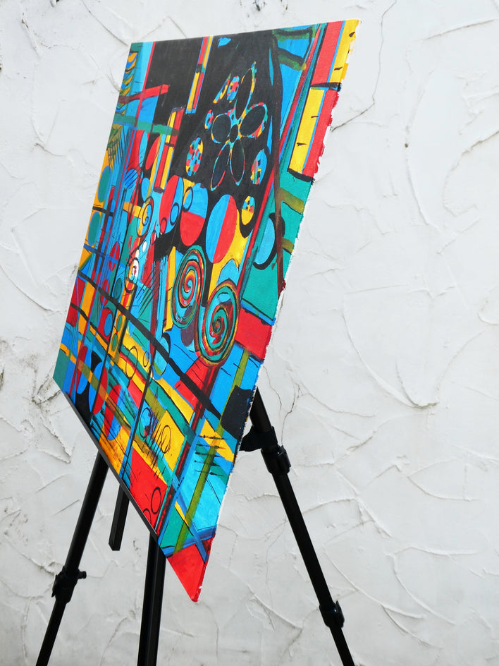 Music by Ava Doran |  Side View of Artwork 