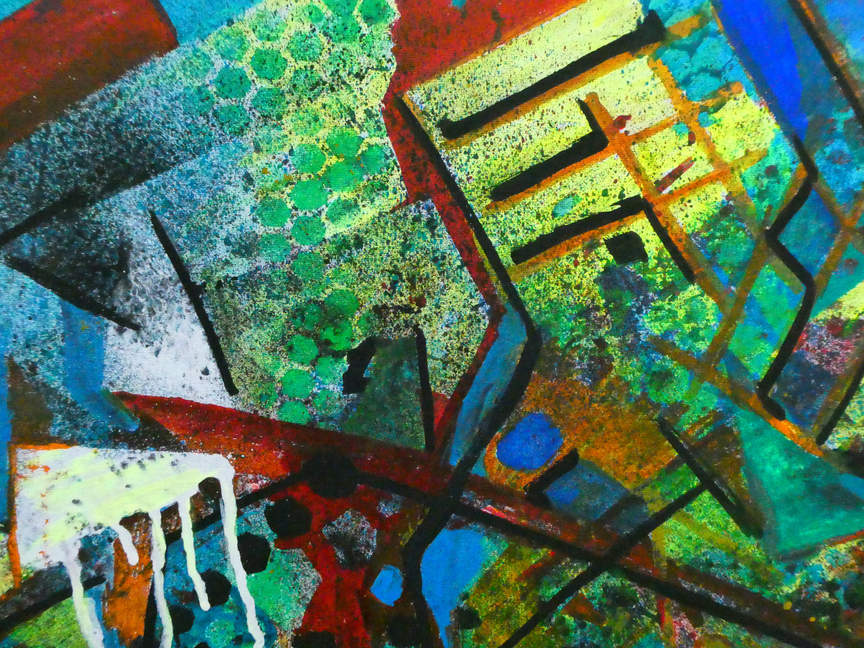 Tear by Ava Doran |  Closeup View of Artwork 