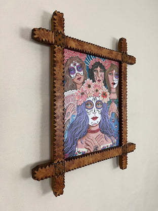 Day of the Dead by Johansen Newman |  Side View of Artwork 