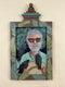 Original art for sale at UGallery.com | Gabriel In Paradise by Johansen Newman | $3,100 | acrylic painting | 41' h x 23' w | thumbnail 3