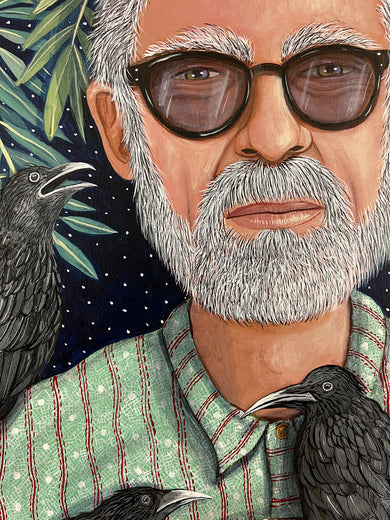 Gabriel In Paradise by Johansen Newman |   Closeup View of Artwork 