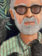 Original art for sale at UGallery.com | Gabriel In Paradise by Johansen Newman | $3,100 | acrylic painting | 41' h x 23' w | thumbnail 4