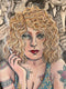 Original art for sale at UGallery.com | Male Gaze by Johansen Newman | $2,950 | acrylic painting | 21' h x 21' w | thumbnail 4