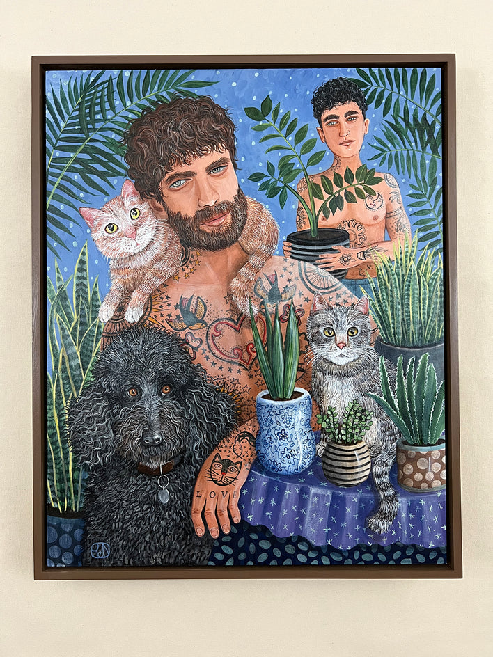 Plants and Pets by Johansen Newman |  Context View of Artwork 