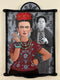 Original art for sale at UGallery.com | She Who Wears the Color. He Who Sees the Color. by Johansen Newman | $9,675 | acrylic painting | 47' h x 35' w | thumbnail 3