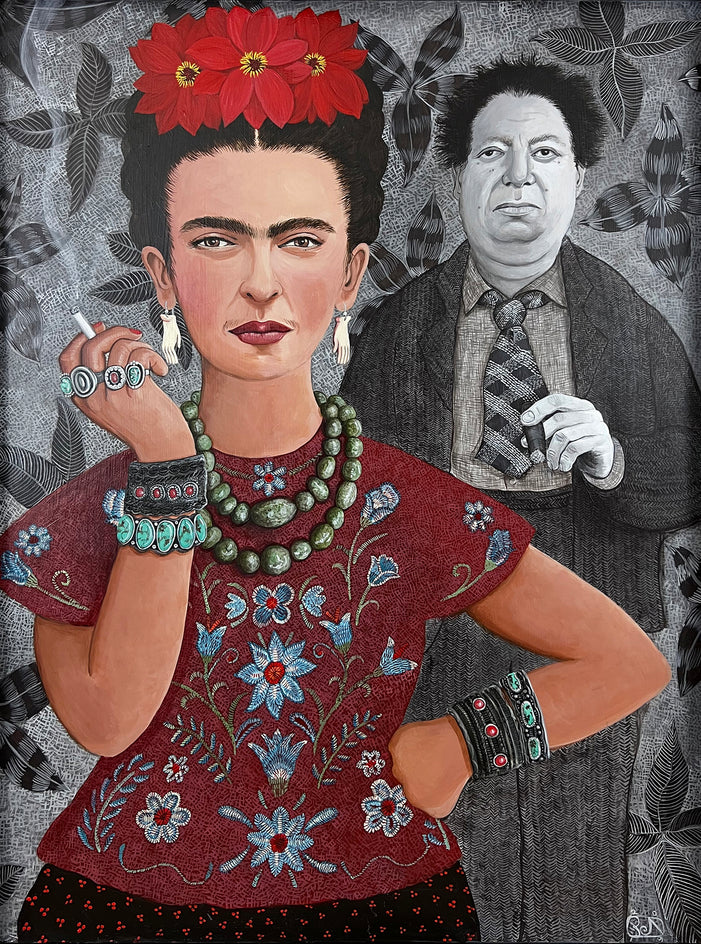 She Who Wears the Color. He Who Sees the Color. by Johansen Newman |  Artwork Main Image 