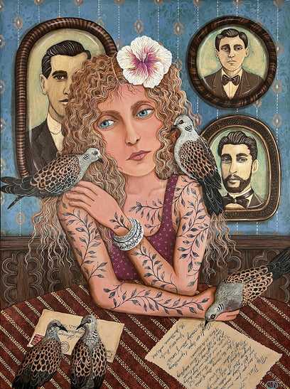 The Coming Storm of Words by Johansen Newman | Artwork Main Image