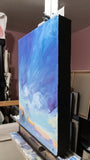 Original art for sale at UGallery.com | Blue Wind by Benjamin Thomas | $375 | acrylic painting | 12' h x 10' w | thumbnail 2