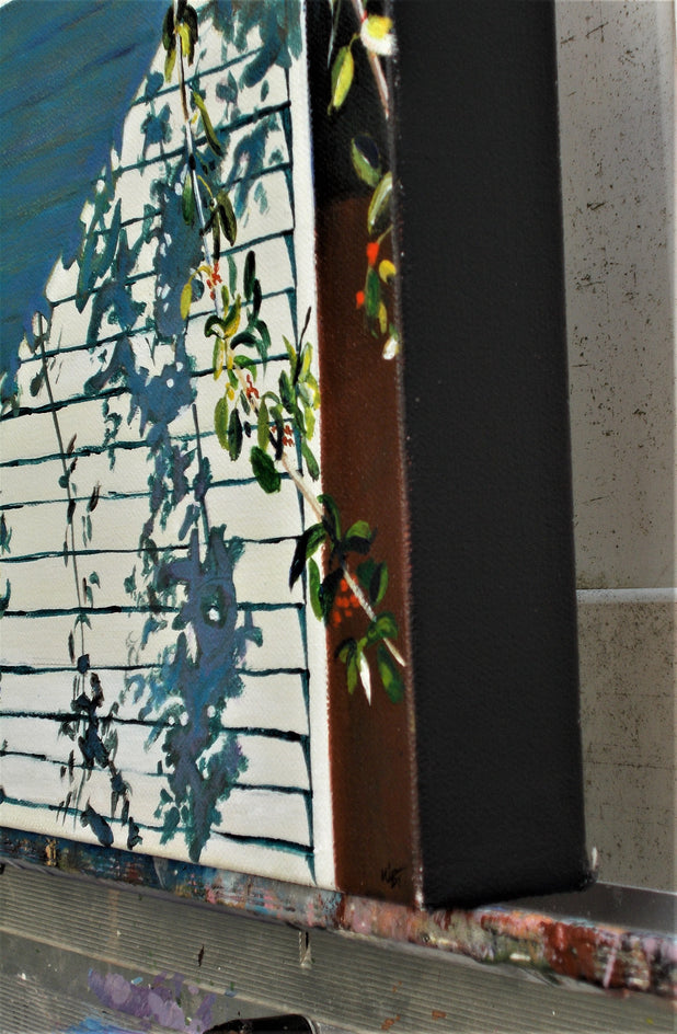Dancing Shadow by Benjamin Thomas |  Side View of Artwork 