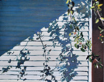 Original art for sale at UGallery.com | Dancing Shadow by Benjamin Thomas | $525 | acrylic painting | 8' h x 10' w | thumbnail 1