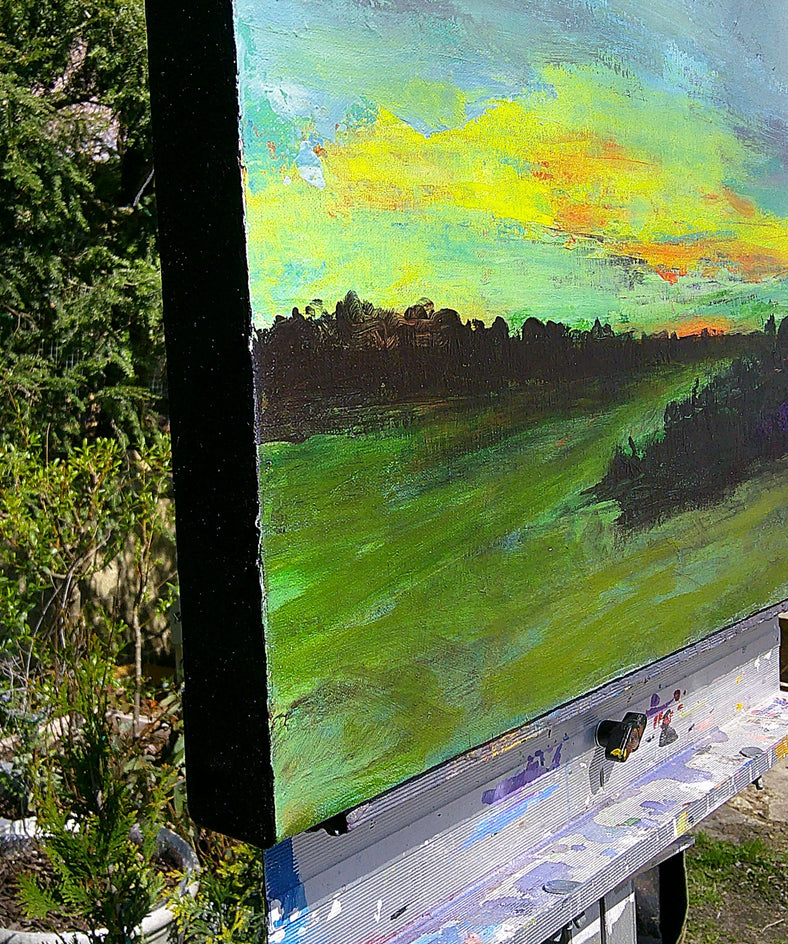 Dreamscape by Benjamin Thomas |  Side View of Artwork 