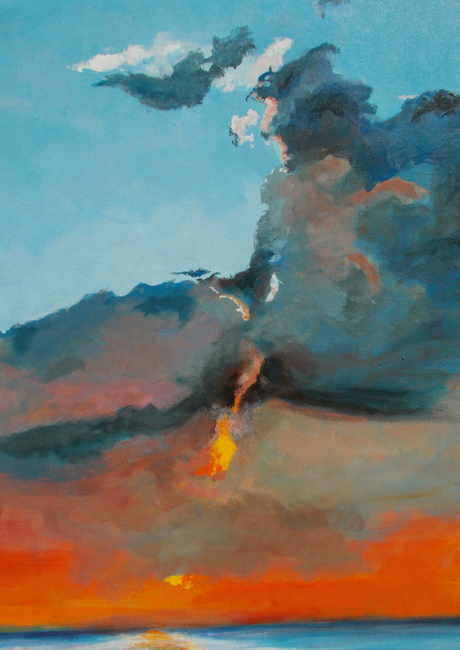 Glimmer Strike by Benjamin Thomas |  Closeup View of Artwork 