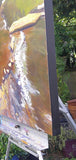 Original art for sale at UGallery.com | Light Dance on Mingo Creek by Benjamin Thomas | $1,875 | acrylic painting | 40' h x 30' w | thumbnail 2