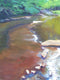Original art for sale at UGallery.com | Light Dance on Mingo Creek by Benjamin Thomas | $1,875 | acrylic painting | 40' h x 30' w | thumbnail 4