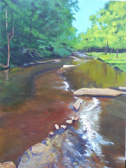 Light Dance on Mingo Creek by Benjamin Thomas | Artwork Main Image