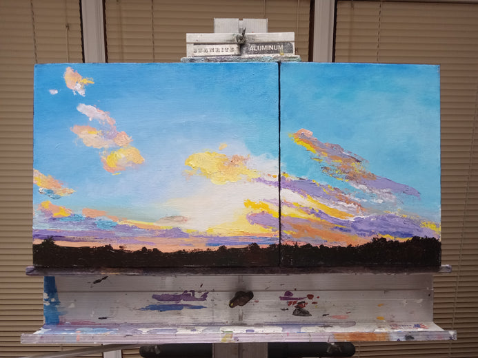 Long Sky by Benjamin Thomas |  Context View of Artwork 