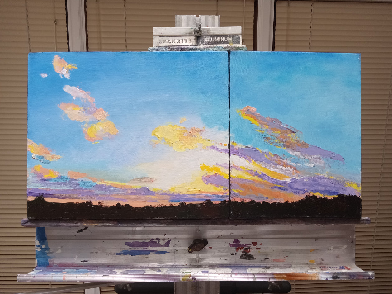 Long Sky by Benjamin Thomas |  Context View of Artwork 