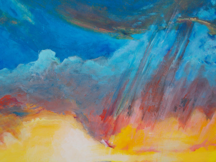 Sky on Fire by Benjamin Thomas |   Closeup View of Artwork 