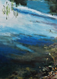 Original art for sale at UGallery.com | Still Waters by Benjamin Thomas | $1,975 | acrylic painting | 20' h x 30' w | thumbnail 4