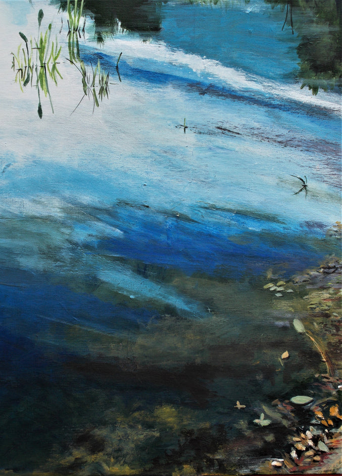 Still Waters by Benjamin Thomas |  Closeup View of Artwork 