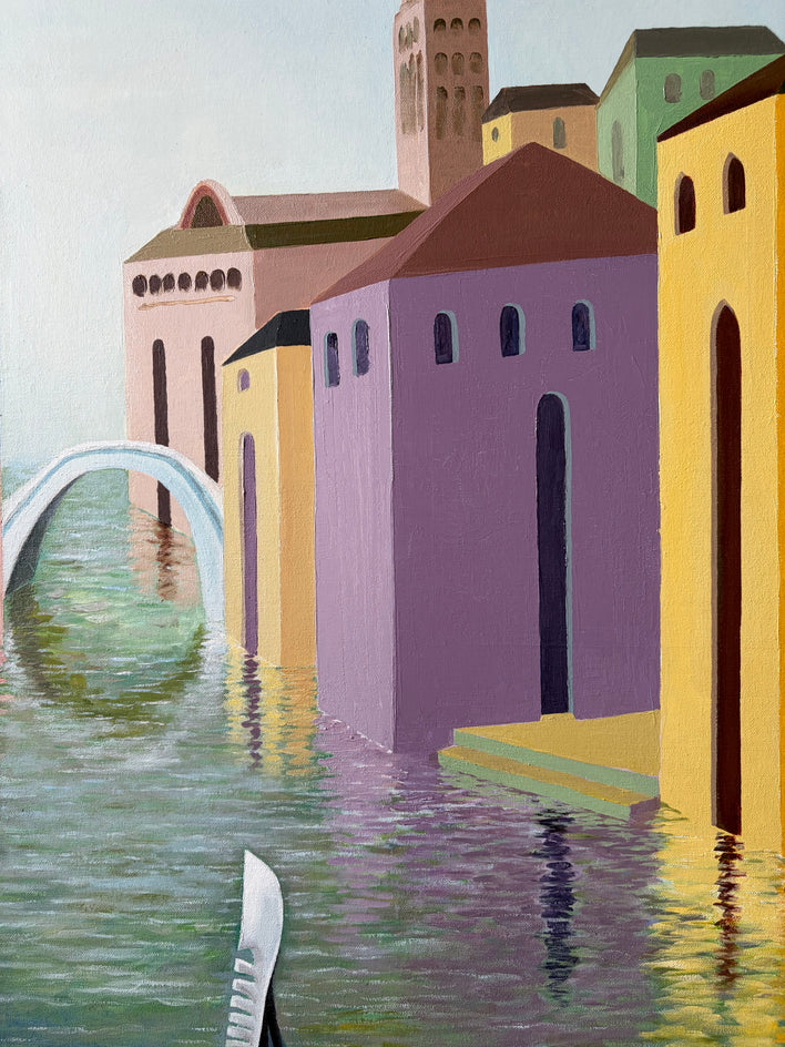 A View from the Platform by Benjamin Xu |  Closeup View of Artwork 
