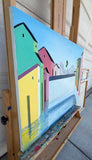 Original art for sale at UGallery.com | Leeward by Benjamin Xu | $1,275 | oil painting | 22' h x 30' w | thumbnail 2