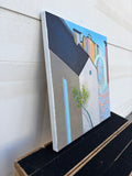 Original art for sale at UGallery.com | Optimist by Benjamin Xu | $675 | oil painting | 12' h x 12' w | thumbnail 2