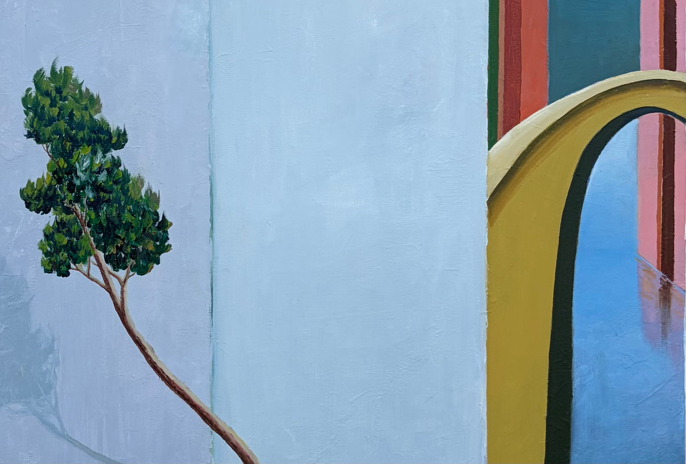 Swaying by Benjamin Xu |  Closeup View of Artwork 