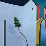 Original art for sale at UGallery.com | Swaying by Benjamin Xu | $2,700 | oil painting | 30' h x 30' w | thumbnail 1