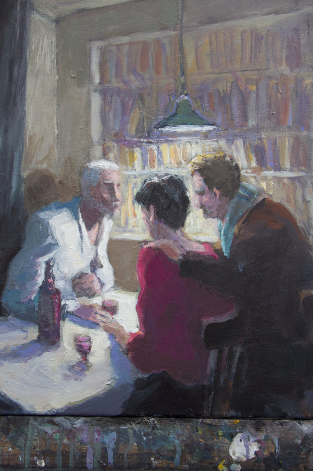 Bel Ami by Bertrand Girard |  Closeup View of Artwork 