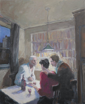 Original art for sale at UGallery.com | Bel Ami by Bertrand Girard | $1,800 | acrylic painting | 24' h x 20' w