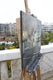 Original art for sale at UGallery.com | Un Soir d'Automne à Paris by Bertrand Girard | $2,250 | acrylic painting | 21' h x 28' w | thumbnail 2