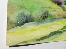 Original art for sale at UGallery.com | Breaking Through by Catherine McCargar | $950 | watercolor painting | 14' h x 20' w | thumbnail 2