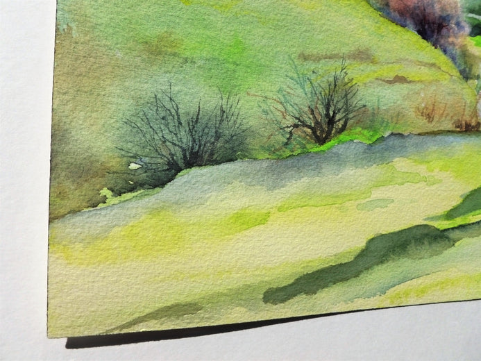 Breaking Through by Catherine McCargar |  Side View of Artwork 