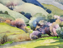 Original art for sale at UGallery.com | Breaking Through by Catherine McCargar | $950 | watercolor painting | 14' h x 20' w | thumbnail 4