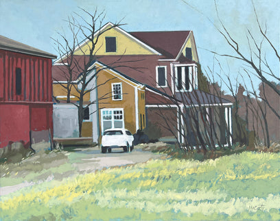 House and Barn by Brian McCarty | Artwork Main Image