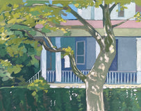 Original art for sale at UGallery.com | Tree in Front by Brian McCarty | $775 | oil painting | 22' h x 28' w | thumbnail 1