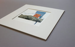 Original art for sale at UGallery.com | Bridge by John Gardner | $375 | mixed media artwork | 10' h x 10' w | thumbnail 2