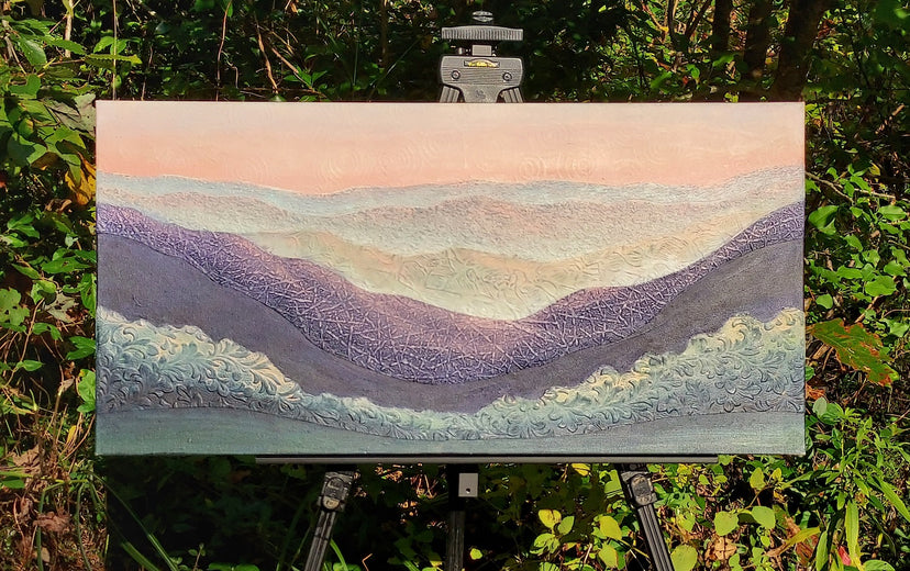 Evening Lullaby by Brit J Oie |  Context View of Artwork 