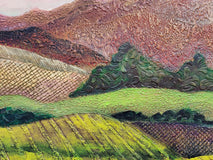 Original art for sale at UGallery.com | Fertile Soil by Brit J Oie | $900 | mixed media artwork | 18' h x 24' w | thumbnail 4