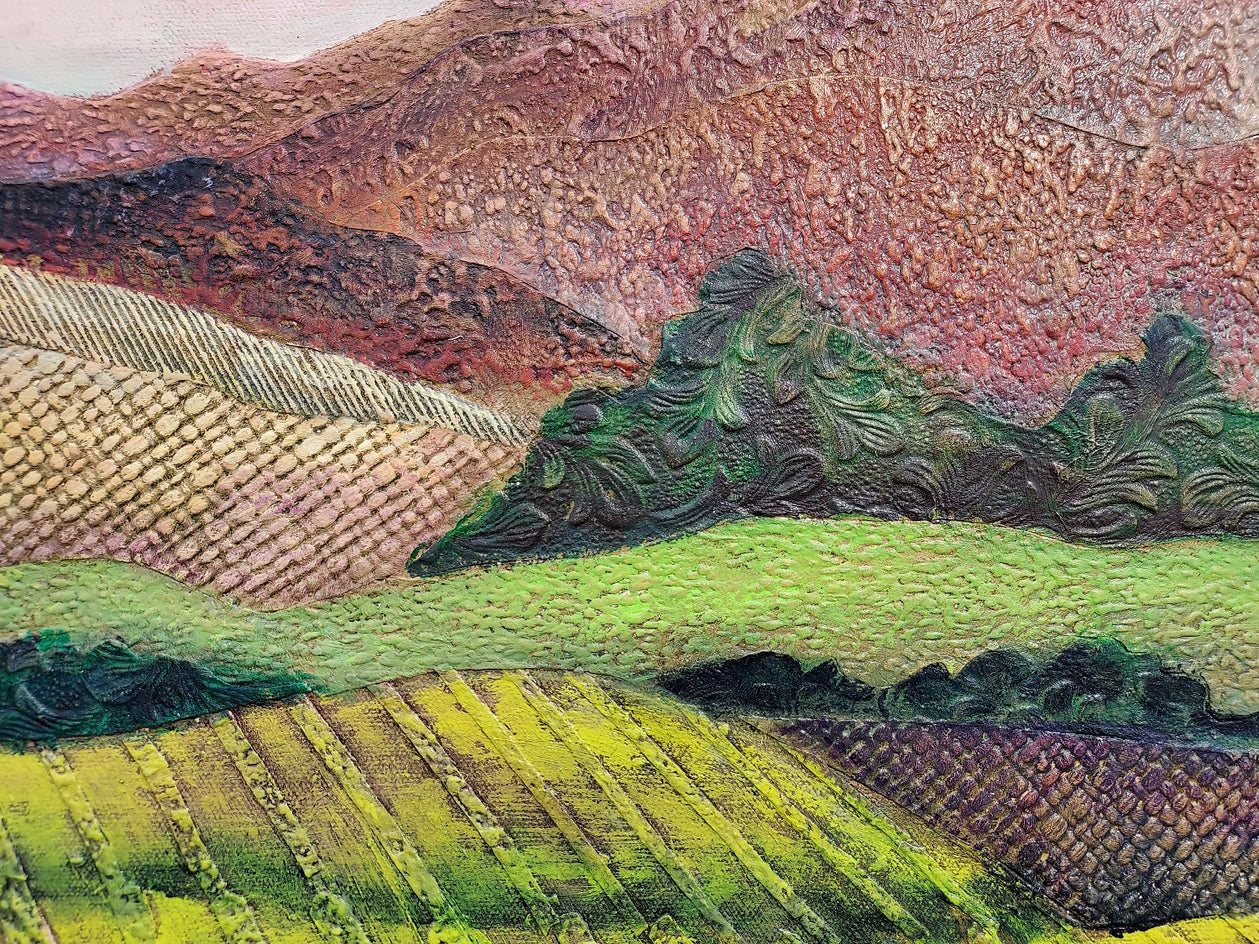 Fertile Soil by Brit J Oie |  Closeup View of Artwork 