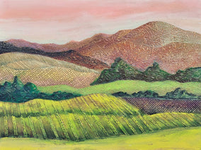 Original art for sale at UGallery.com | Fertile Soil by Brit J Oie | $900 | mixed media artwork | 18' h x 24' w