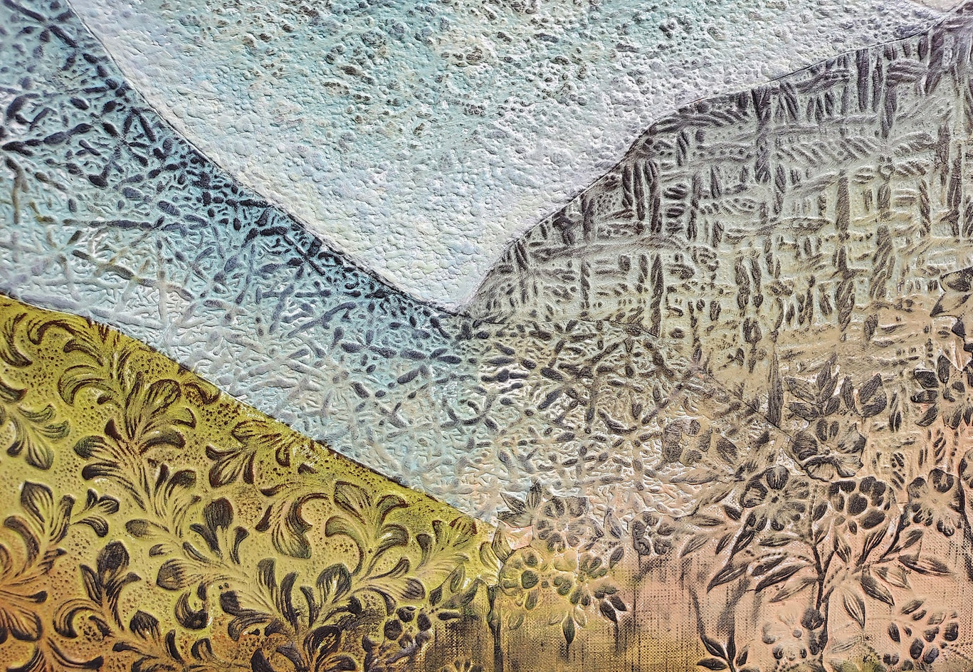 Thanksgiving by Brit J Oie |  Closeup View of Artwork 