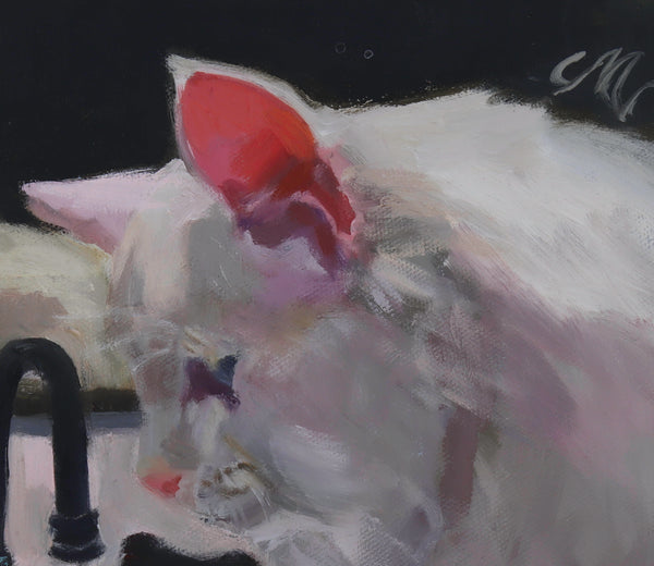Do Not Disturb by C M Cooper |   Closeup View of Artwork 