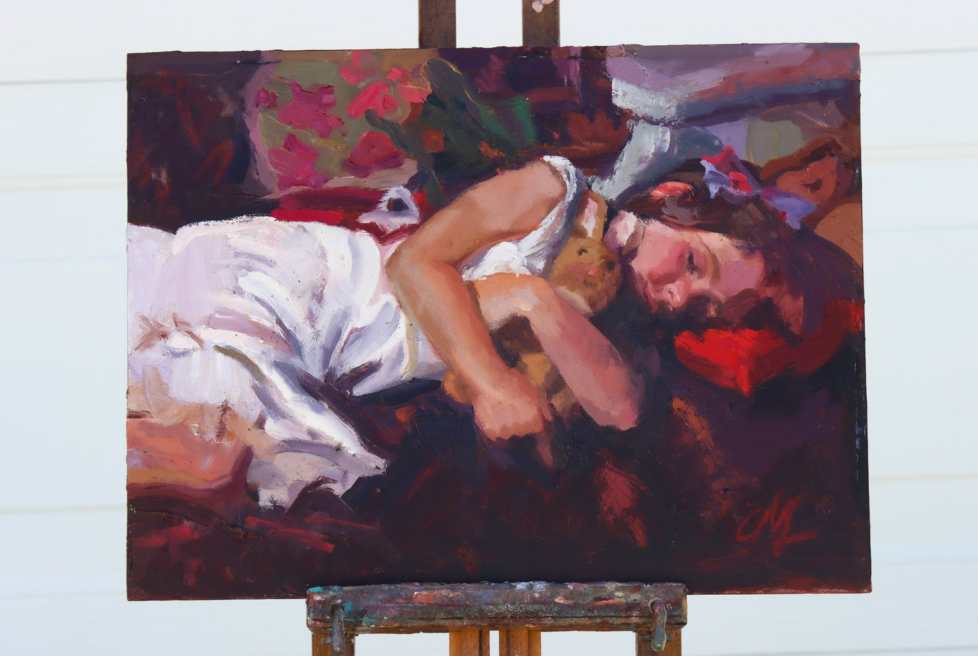 Dreamland With Bunny_ by C M Cooper |  Context View of Artwork 