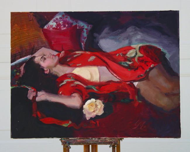 Scarlet by C M Cooper |  Context View of Artwork 