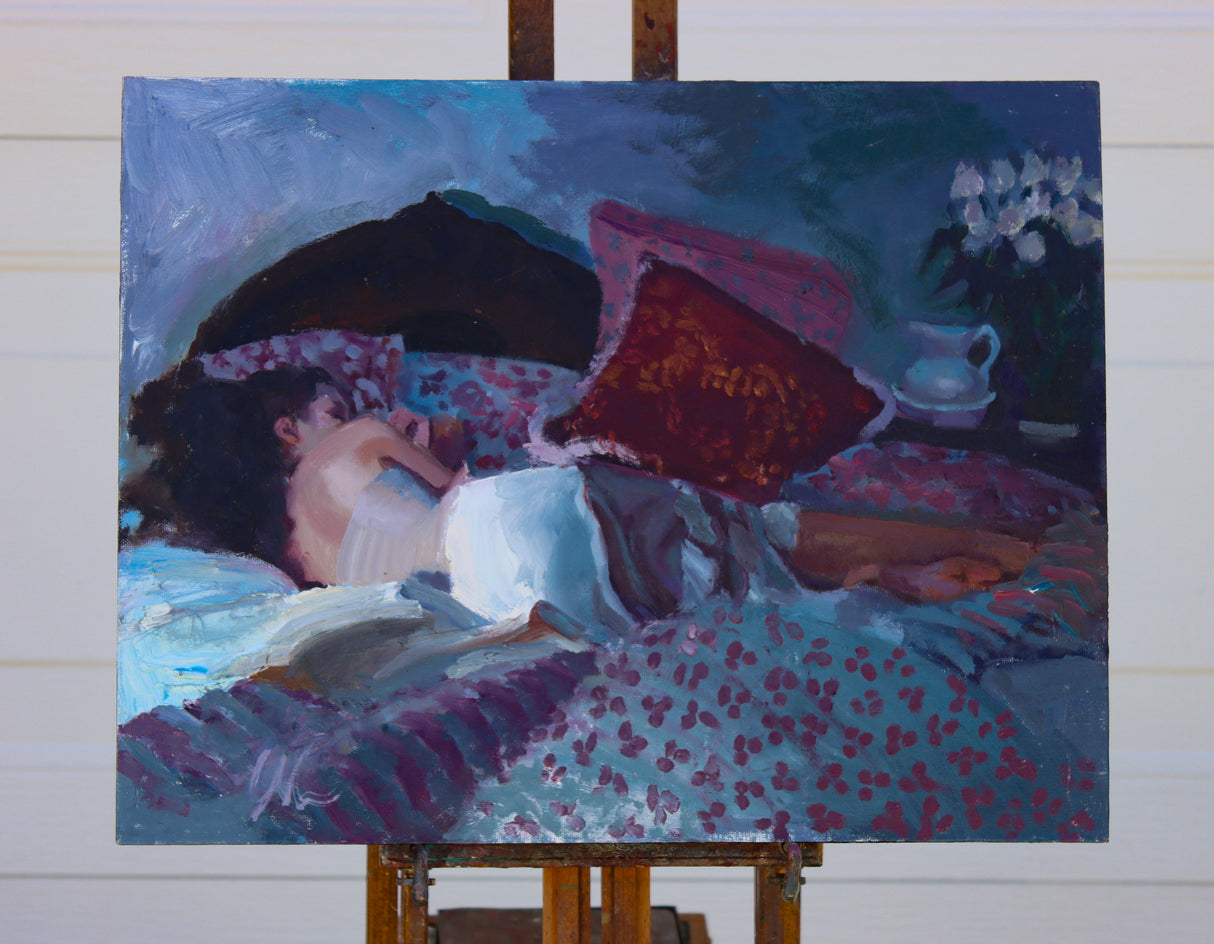Soliloquy In Blue by C M Cooper |  Context View of Artwork 