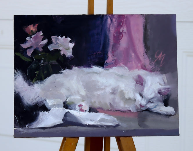 Still Life Moment by C M Cooper |  Context View of Artwork 