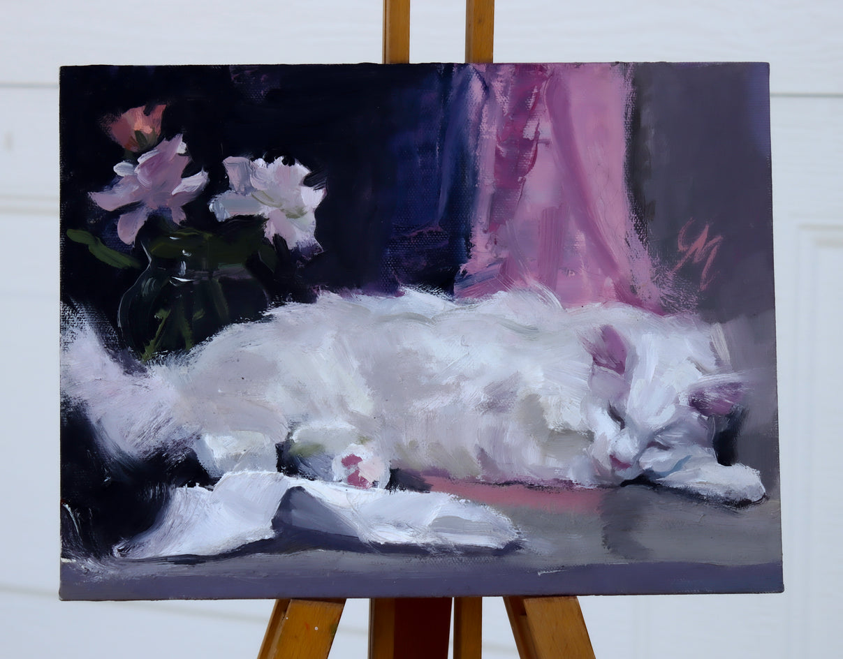 Still Life Moment by C M Cooper |  Context View of Artwork 